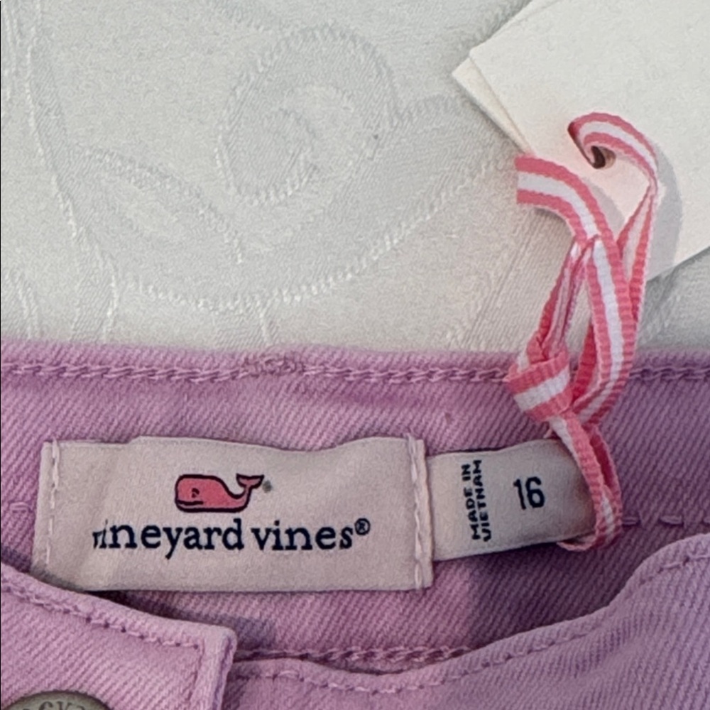 Vineyard Vines Button-Down Mini Skirt. Girls 16 - Picture 5 of 11